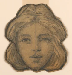 Hoofd van een vrouw (detail)