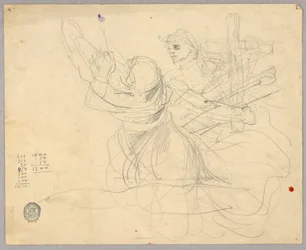Schets van Figuren voor Hemelvaart