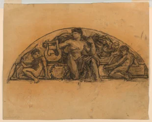 Studie voor "Apollo," Metropolitan Opera, New York, NY