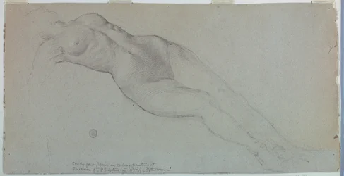 Studie voor "Diana en haar bedienden tussen de sterrenbeelden"