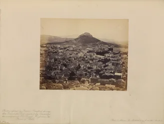Athene - De moderne stad vanaf de Akropolis