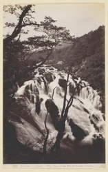 Bettw-s-y Coed, De Zwaluw Watervallen van Boven