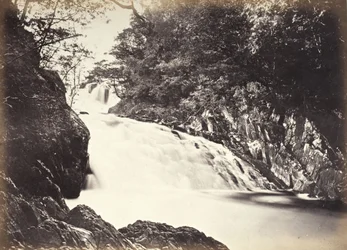 Bettws-y-Coed, de Swallow Falls van beneden gezien (696)