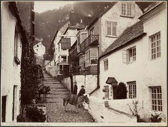 Clovelly, Nieuwe herberg  straat