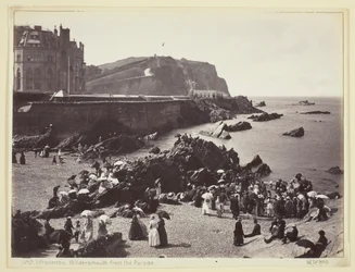Ilfracombe, Wildersmouth vanaf de Parade, 1860-94