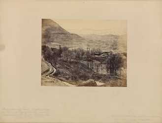 Libanon - Zicht op de berg Libanon, genomen van boven het dorp Ehden