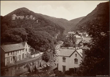 Lynmouth vanaf Mars Hill