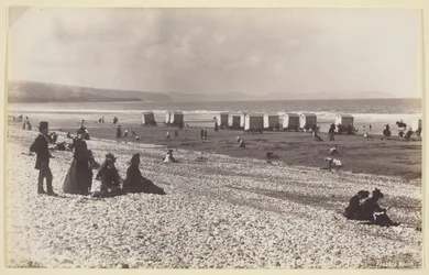 Pensarn Strand, 1860-94