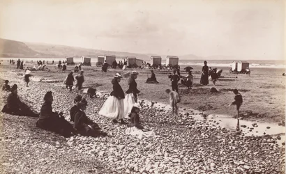 Pensarn Strand, 1860s