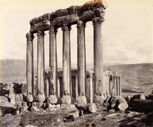 Ruïnes van de Tempel van de Zon en de Tempel van Jupiter, Baalbek