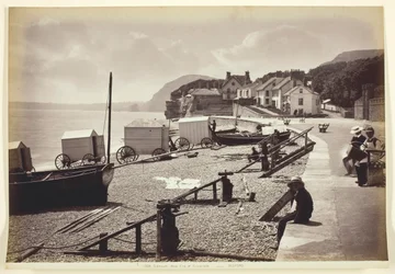 Sidmouth, West van Esplanade, 1860-94