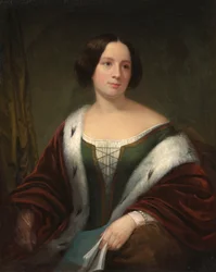 Onbekende vrouw, 1852