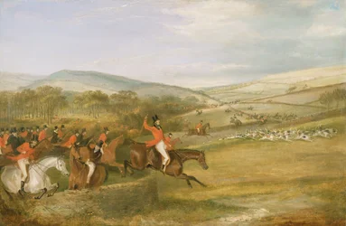 De Berkeley Hunt, Full Cry, 1842