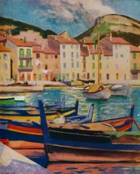 De haven, Cassis, ca. 1924