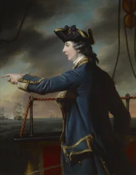 Portret van kapitein Edward Knowles, R.N. (1742-1762)