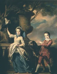 De kinderen van Sir Edward en Dame Ann Astley, 1767