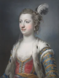 De Hooggeachte Lady Mary Radcliffe (1732-98), Echtgenote van Francis Eyre, Esq.