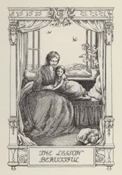 Een ander boek met verzen voor kinderen: De les Mooi (litho)