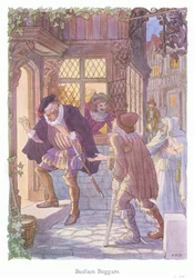 Bedlam Geuzen (kleurenlitho)