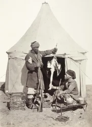 Arabische sportman en kok