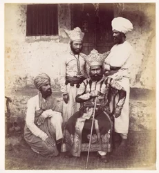 [Vier Oost-Indische mannen]