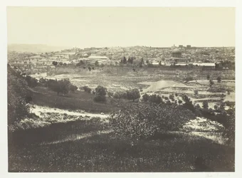 Jeruzalem, vanaf de Olijfberg, nr. 1, 1857