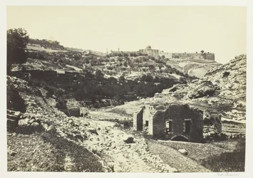 Jeruzalem vanaf de muur van En-Rogel