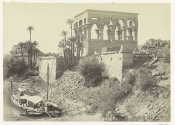 Kiosk van Trajanus op het eiland Philae in de Nijl