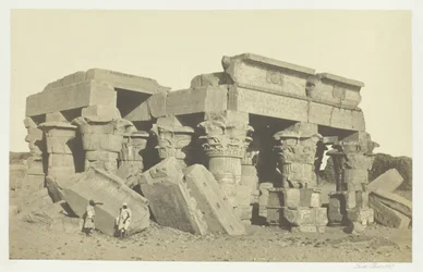 Koum Ombo, Opper-Egypte, 1857
