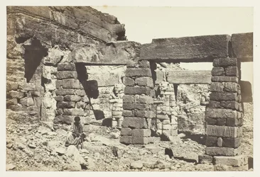 Portiek van de Tempel van Cerf Hossayn, Nubië