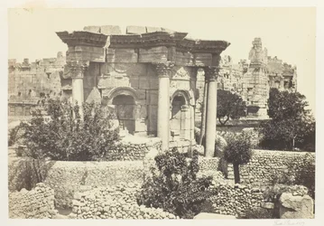 De ronde tempel, Baalbek