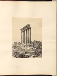 De grote zuilen, Baalbek