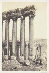 De Grote Zuilen en Kleinere Tempel, Baalbec