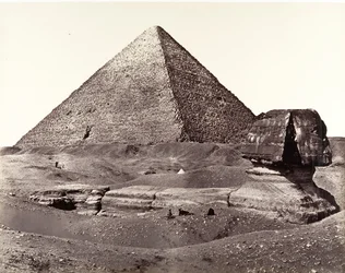 De Grote Piramide en De Grote Sfinx