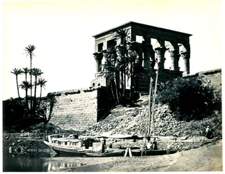 Het Ramesseum van El-Kurneh, Thebe, tweede aanzicht