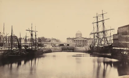 De haven van Liverpool