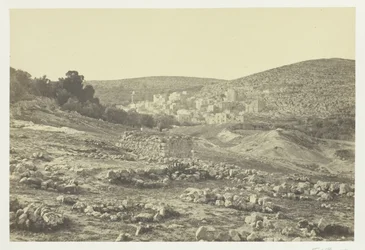Uitzicht op Hebron
