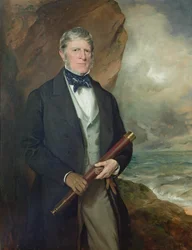 Portret van Admiraal Meynell