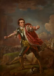 David Garrick als Gloucester in 