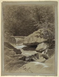 Een bergstroom