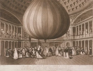 Het interieur van het Pantheon, Oxford Street, Londen