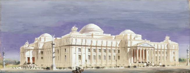 Ontwerp voor het Brooklyn Museum of Art, 1893