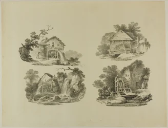Molenwielen bij Abergele, Denbigh, Whitby, Richmond
