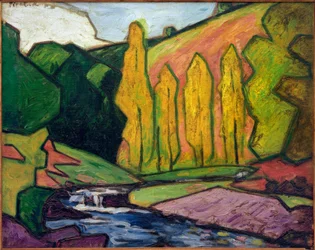 De oevers van de Creuse