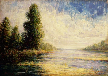 De Loire in de ochtendzon