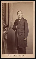 Portret van George Washington Tryon