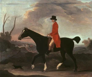 Man te paard