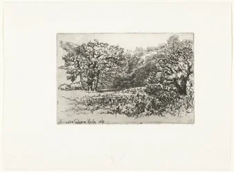 Landschap met een kudde dieren (The Herd) (Werrington)