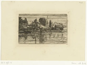 Dorp aan het water