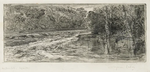 Een geschikte plek voor een zalm, 1889
